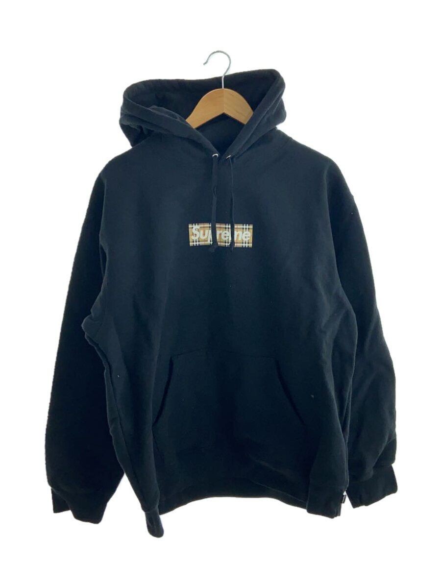 トップス Supreme Burberry Hooded Sweatshirt L Supreme Burberry Box Logo Hooded Sweatshirt Heather Grey
