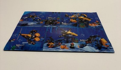 Lego 6190 Shark's Crystal Cave, Aquazone 1996, Complete With Box