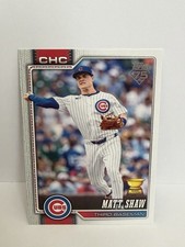 Matt Shaw Topps 2026 Series 1 All-Star Rookie Cup #27 Chicago Cubs MLB