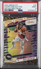 2024 PANINI ABSOLUTE SPLASH SPCTRM #30 COURTLAND SUTTON 1/16 PSA 9