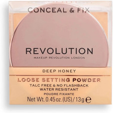 Makeup Revolution | Conceal & Fix Setting Powder Deep Honey