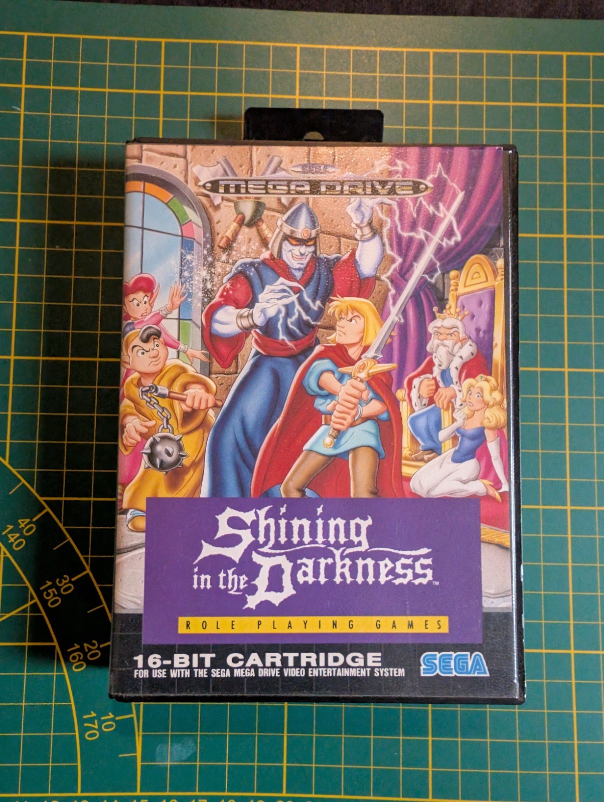 SEGA Megadrive Shining In The Darkness PAL Complet Très Bon État