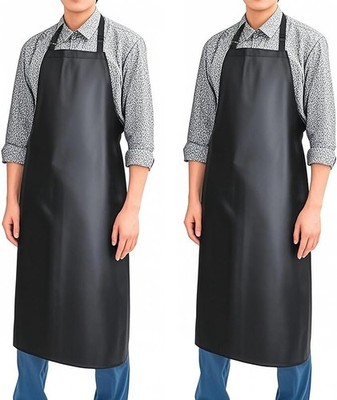 Delantal Impermeable Vinilo de Goma Delantal de Plastico Resistente de 40  X 27 