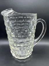 MCM Colony Whitehall Cubist Clear 52 oz. Ice Lip Pitcher