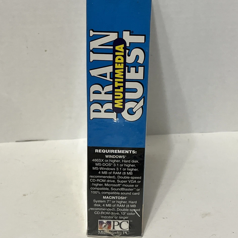 NEW Brain Quest 2 CD Set Grades 5&6 CD-Rom Over Achiever Pack Computer Game - Image 2 of 3