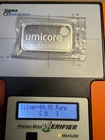 100g Umicore Silver Bar .999 fine