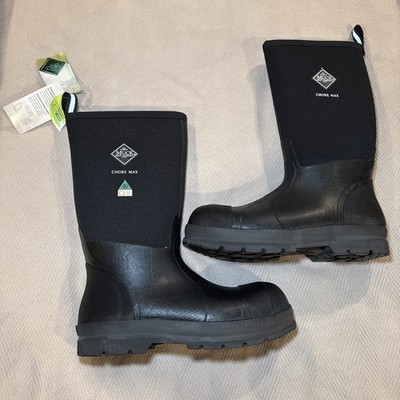 Muck Boot Company Men's Chore Max Tall Composite Toe Waterproof Boot Size 12