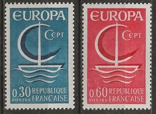 N° 1490/91**  PAIRE EUROPA 1966