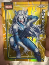 2026 Topps Chrome Marvel #196 White Fox -Storm’s Lightning Refractor Gold#/50🔥