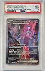 Pokemon 2025 Destined Rivals Team Rocket's Mewtwo ex SIR Holo #231/182 PSA 9