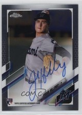 2021 Topps Chrome Rookie Auto Jordan Holloway #RA-JHO Auto 5w7