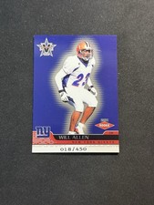 Will Allen 2001 Pacific Vanguard Card #129 Rookie Parallel SN #’d /450 - Giants. rookie card picture