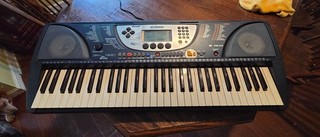 Yamaha PSR 270 Portatone Keyboard Synthesizer working w/ uni power supply.