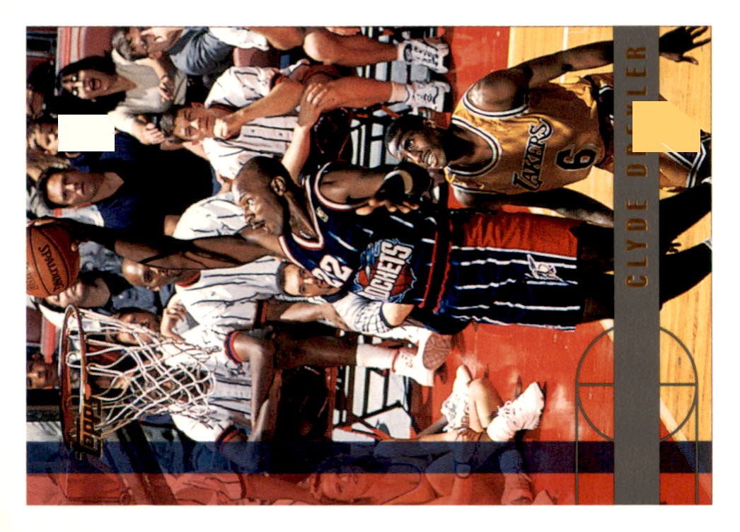 1997-98 Topps Chrome #71 Clyde Drexler Refractors