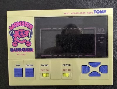 Tomy Monster Burger Lsi Retro Spiel