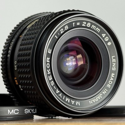 [APP OPT MINT AS IS] Mamiya Sekor E 28mm F/2.8 Lens for ZE ZM ZE-2 Japan G 8106