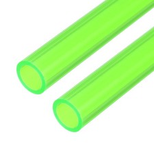 2Pcs Hard Water Cooling Tube, 10mm ID 14mm OD 0.5 Meter Long PETG Hose, Green