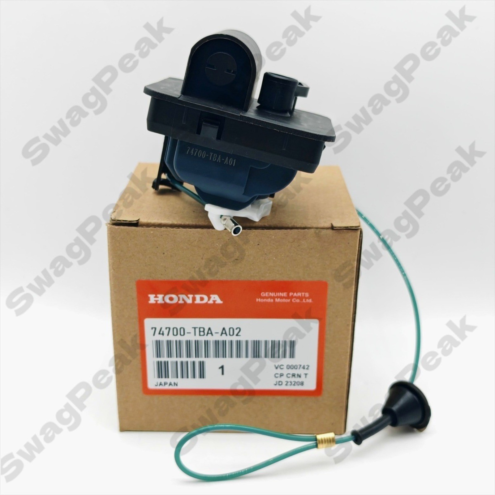 OEM Fuel Lid Actuator Gas Door Assembly #74700-TBA-A02 For 16-21 Honda Civic