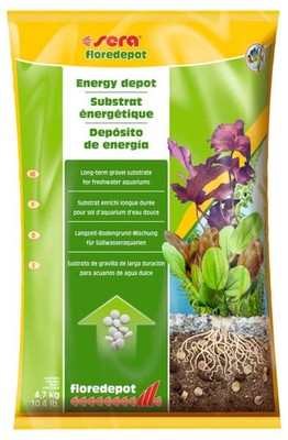 Sera Aquariumgrund Gravel Floredepot Substrate 4,8 kg  Bodengrund