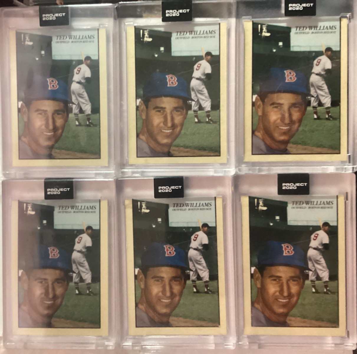 Topps PROJECT 2020 Card 90 - 1954 Ted Williams by Oldmanalan - Print Run: 41407