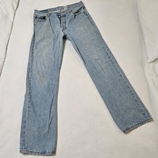 Vintage Levi's 501-0134 Jeans Men's W36 L34 Made in USA Dec 2005 Light Wash