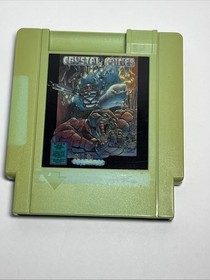 Crystal Mines (Nintendo, 1989) NES Box + Blue Cartridge Tested No Manual