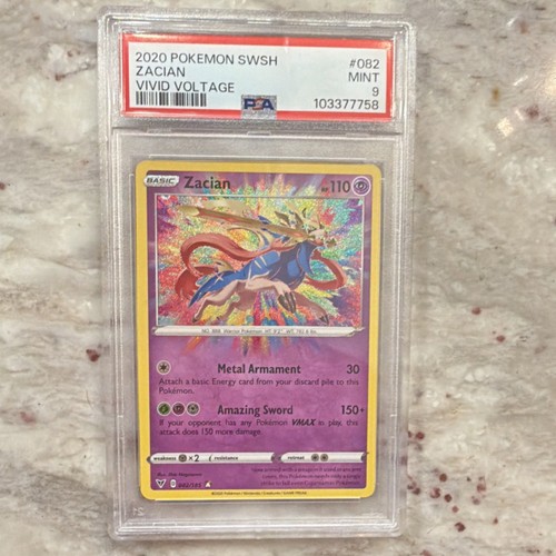 Zacian graded PSA 9 for sale on eBay