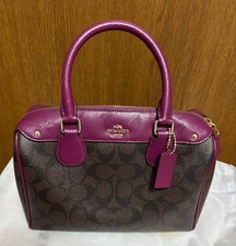 COACH Rowan Satchel Signature Handbag #QY1B0S