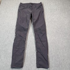prAna Pants Women 8 Gray Cargo Hiking Outdoor Utility Straight Slim