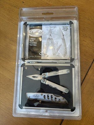 Sheffield Multi Function Tool Box Case Set. Includes Multitool, Knife & Case