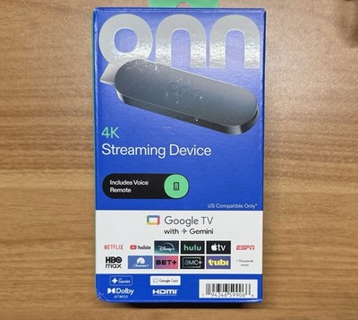onn 4k Stick 2026 Streaming Box Device Google TV Premium Servic 12 Months (READ)