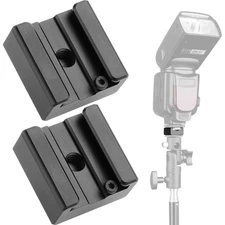 Updated Flash Cold Shoe Mount Adapter Flash Shoe Mount Flash Stand Adapter wi...