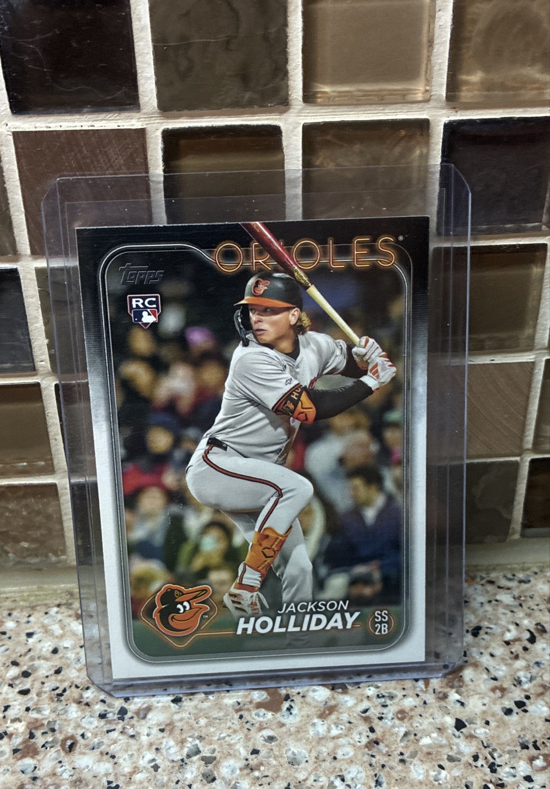 2024 Topps Series 2 - Variation Jackson Holliday #697 Batting (RC)