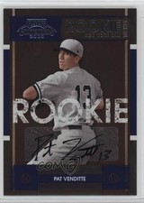 2008 Playoff Contenders Pat Venditte #96 Auto e7b