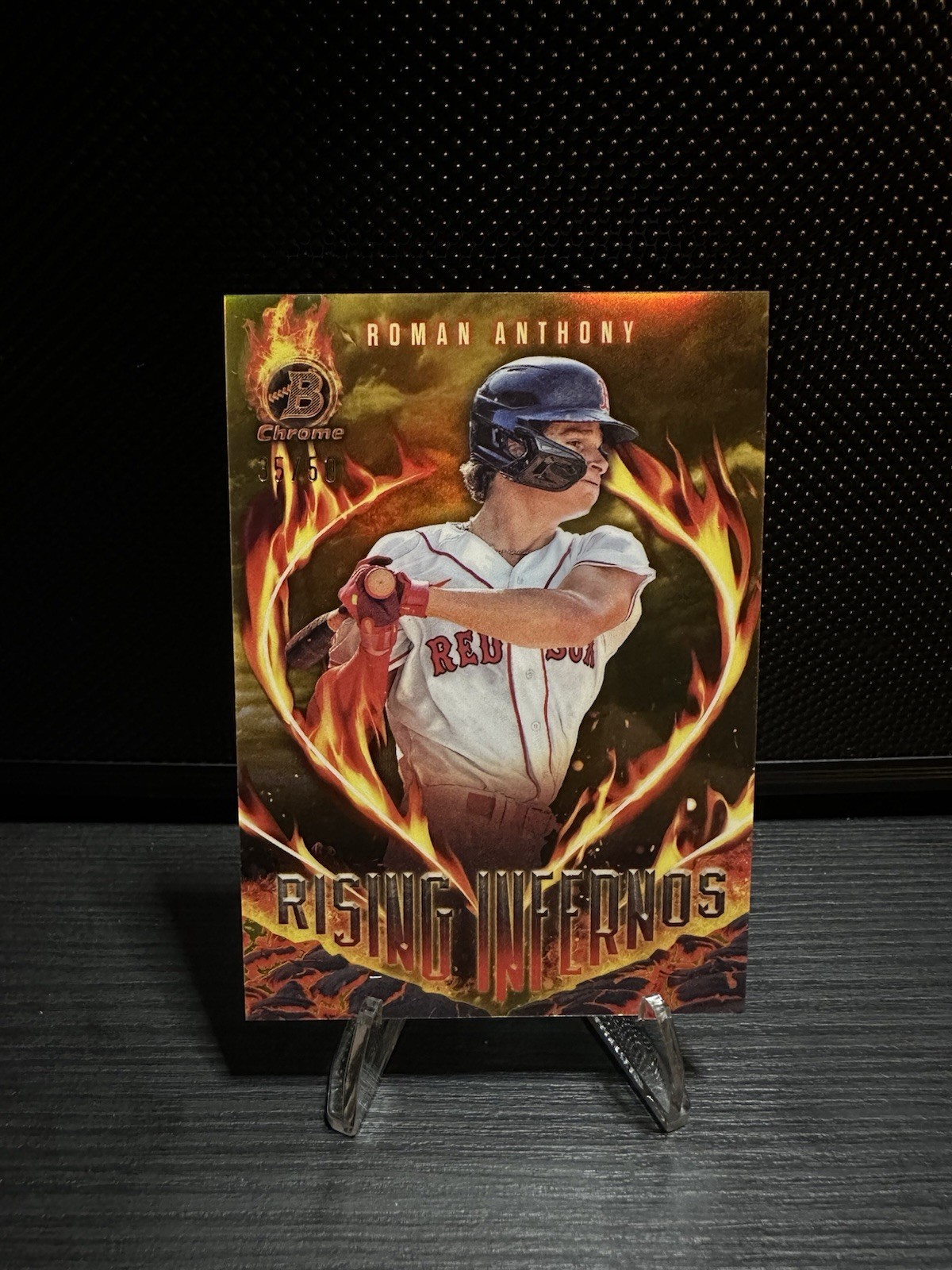 2024 Bowman Chrome - Roman Anthony Rising Infernos Gold /50