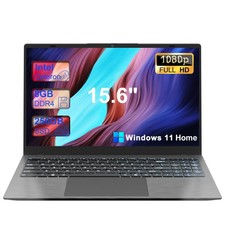 15.6" FHD Laptop 8GB DDR4 RAM 256GB SSD Intel Dual-Core Celeron Windows 11 Used 