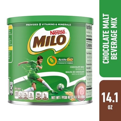 Chocolate Malt Powder Drink Mix for Kids, 14.1 oz (400g)