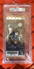 2010 WORLD SERIES Game 5 Full Ticket, PSA 10 GEM MT, Clincher, Rare!!!