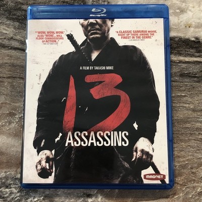 13 Assassins Blu-ray 2010 Like New Samurai Japanese With English