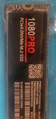 1080 PRO PCIe 4.0 NVMe M.2 SSD 4TB Ultra Fast Internal Solid State