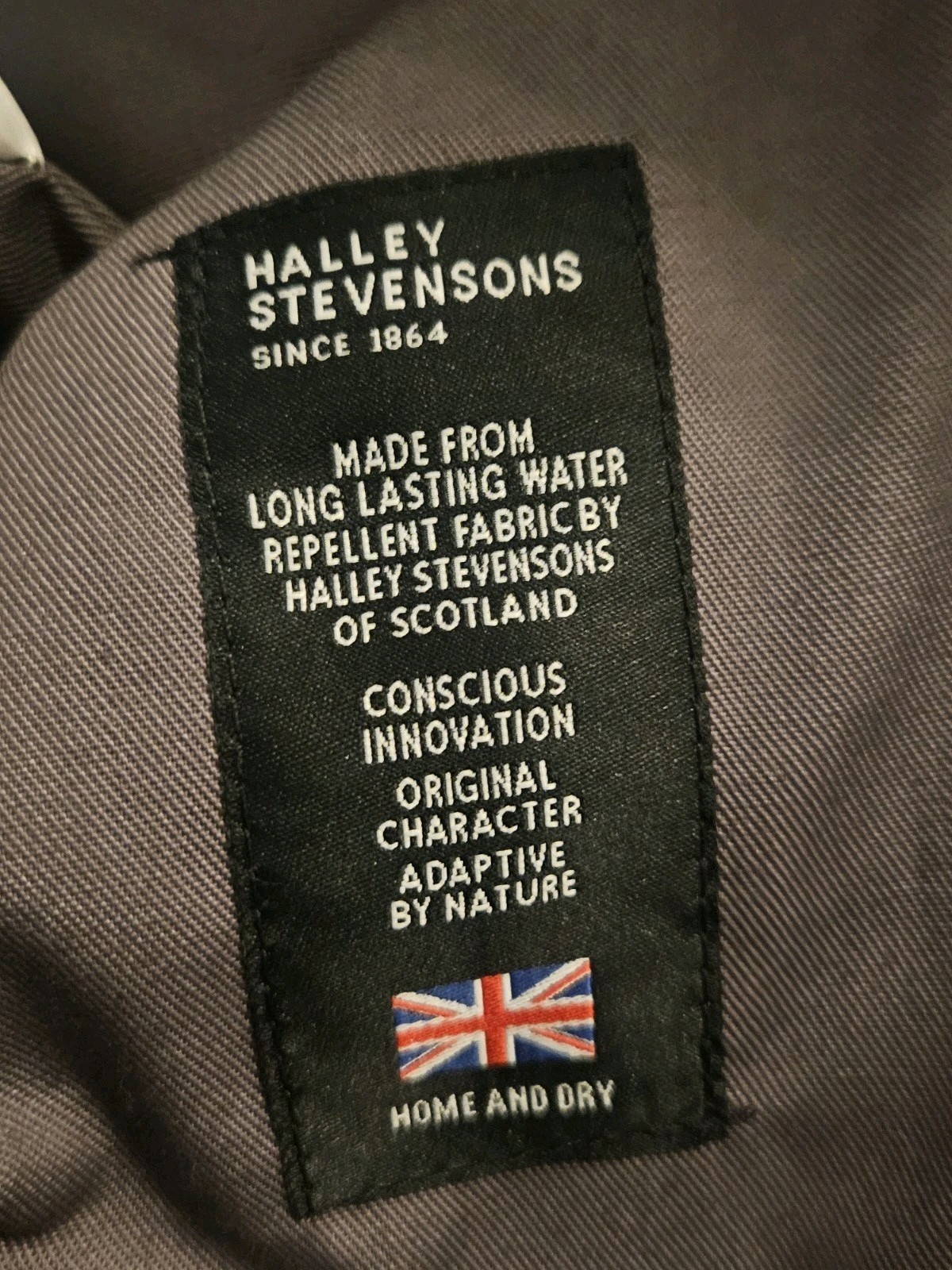 PEREGRINE Bexley Waxed Water Resistant Cotton Jacket Black Large L NWT New