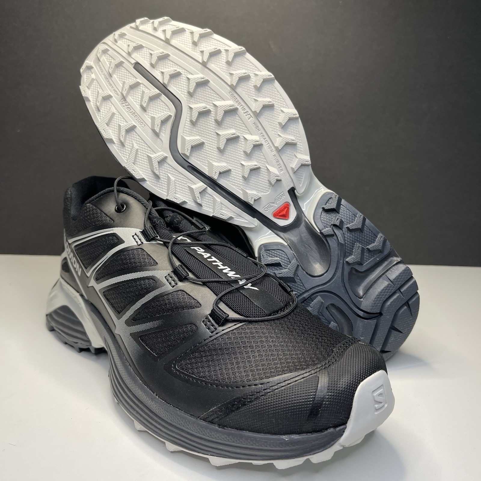 Scarpe da ginnastica Salomon XT Pathway 'Black Lunar Rock' L47134800 donna taglia 8 5