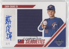 2020 Panini USA Baseball Stars & Stripes 3/5 Chun-Chang Su #SSJ-CS Auto xr1