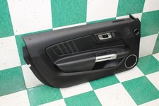 15-23 Mustang Black Driver Lh Left Interior Door Trim Panel Leather Insert Oem 15-23 Mustang Black Driver Lh Left Interior Door Trim Panel Leather Insert Oem