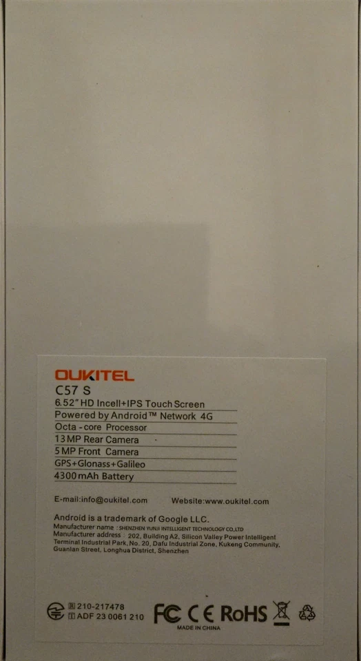 OUKITEL Mobile Phones, C57S Android 14 Phones, 8GB(2+6) RAM 64GB ROM, 6.52" HD+ - Image 2 of 4