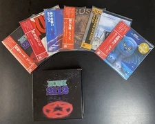 RUSH Japanese 6 SHM-CD Set With Obis & Disk Union Custom Promo Outer Box