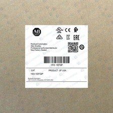 AB 193-1EFGP E100 20-100 A  Pass-thru Ovrload Rly New UPS WPL0