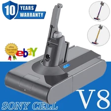 6400mAh Battery For Dyson V8 Absolute Animal Cordless Vacuum Cleaner SV10 215681