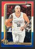 2025-26 Topps Chrome Aaron Gordon #100 Red White Blue Refractor Denver Nuggets