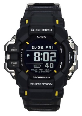 Casio G-SHOCK Rangeman Master Of G-Land Digital Solar GPR-H1000-1 Mens Watch